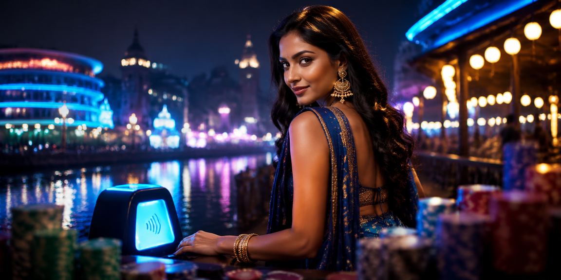 Player making a mobile payment with UPI to access casino promotions